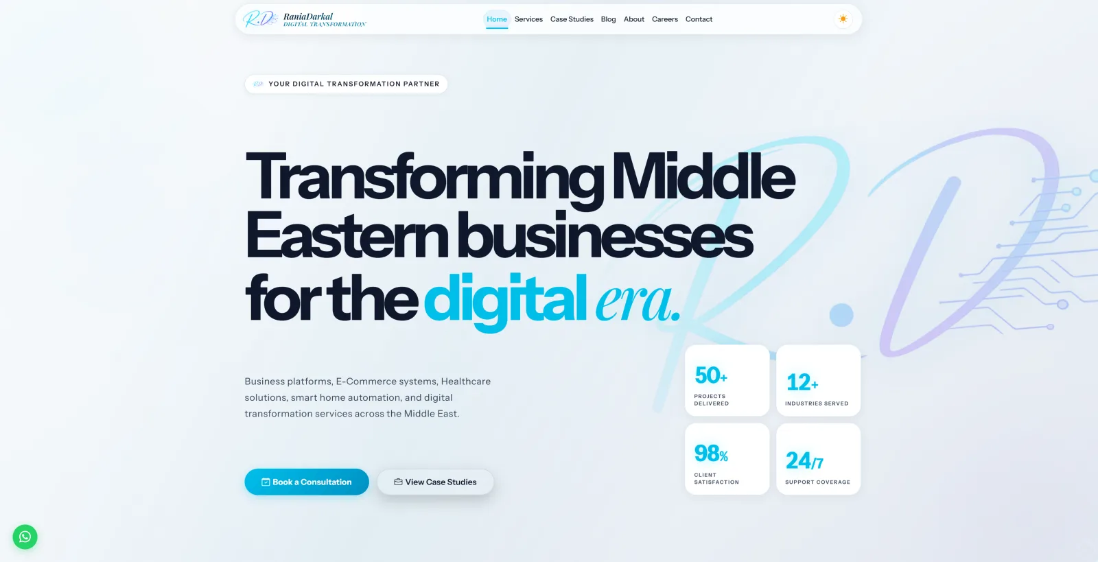 RaniaDarkal Digital Transformation Platform