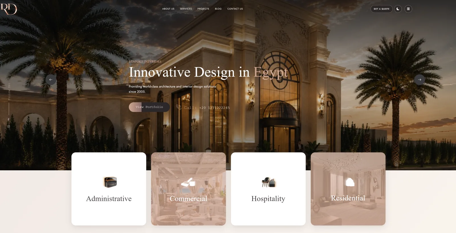 RaniaDarkal architecture and interior design portfolio